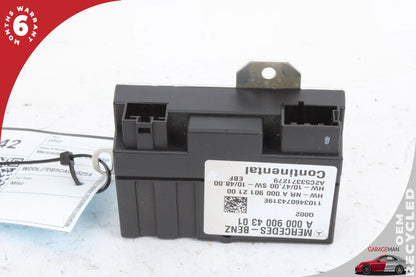 11-20 Mercedes-Benz CLS550 W218 Fuel Pump Control Module 0009004301 OEM