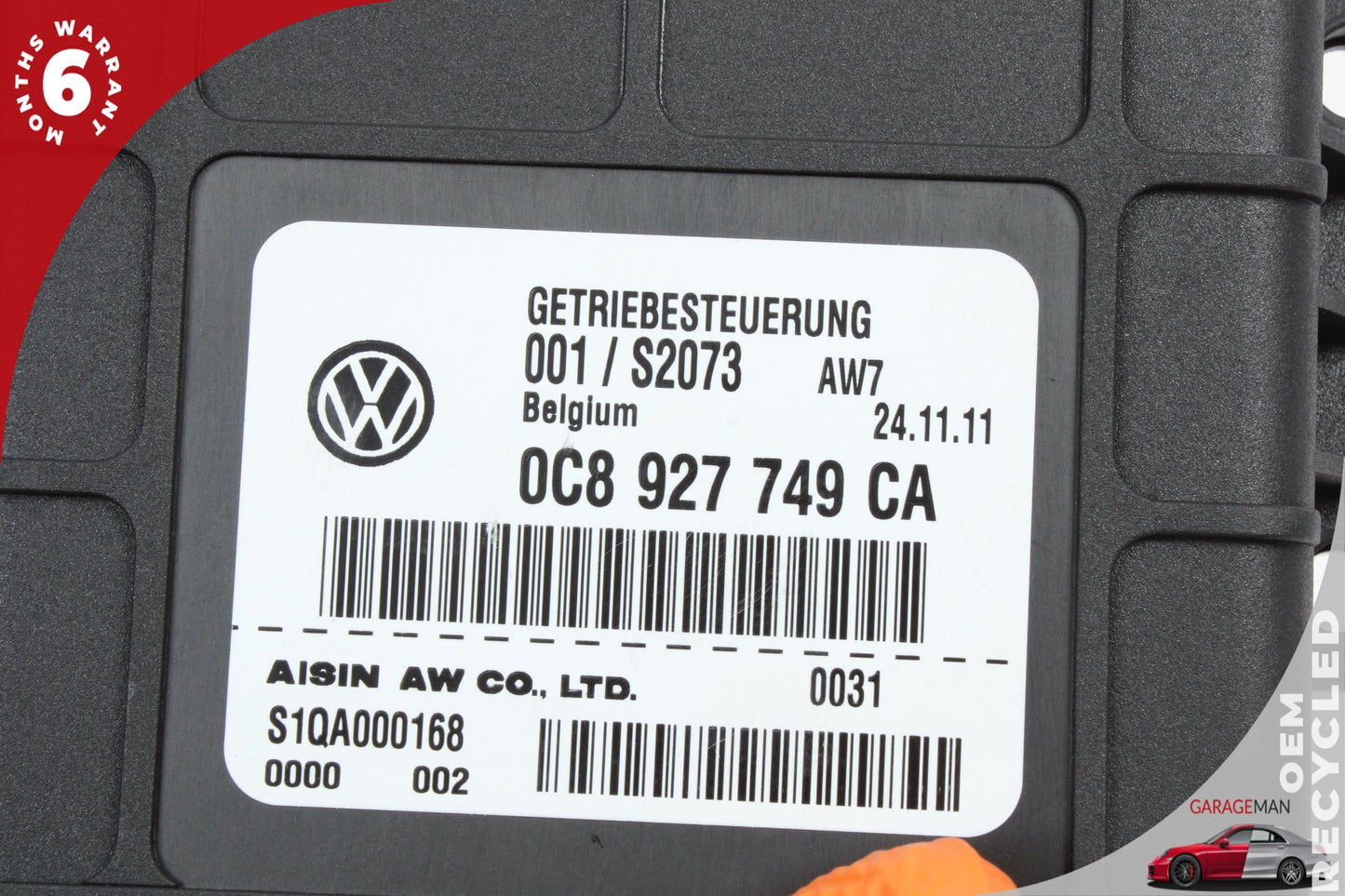 2011-2014 Porsche Cayenne S 958 Transmission Control Module 0C8927749CD OEM