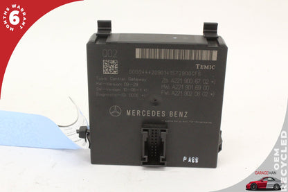 2007-2014 Mercedes W221 S550 Central Gateway Control Module Unit 2219006702 OEM