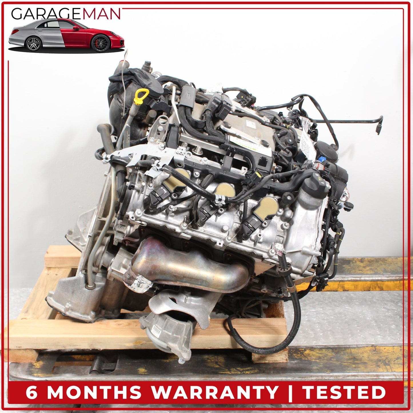 2006-2011 Mercedes W204 C300 SLK300 RWD 3.0L M272 Engine Motor Assembly OEM 84K