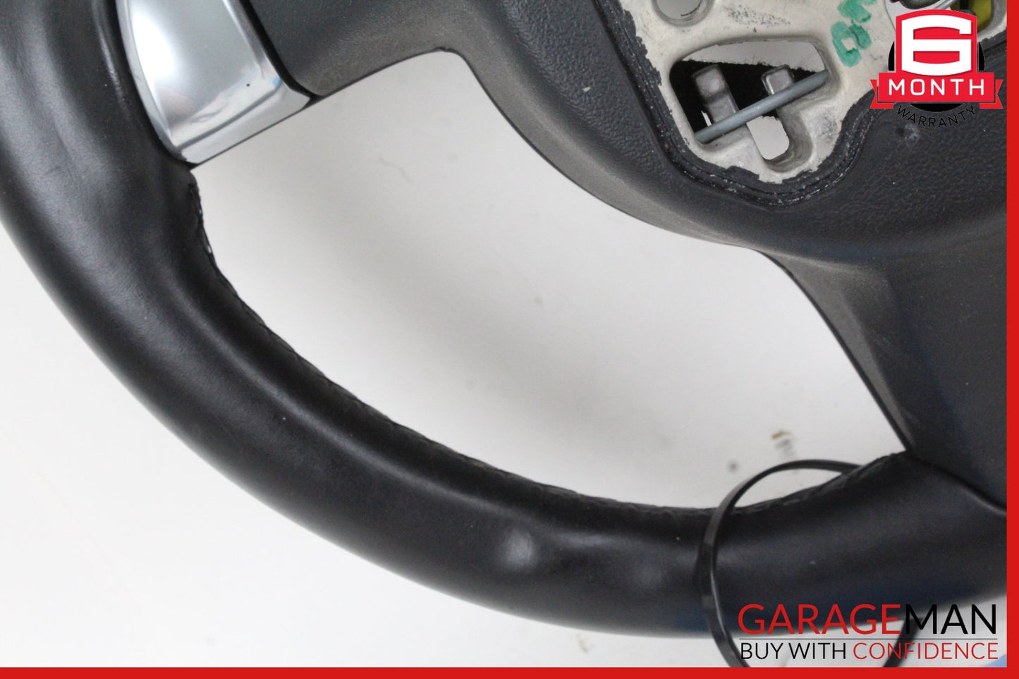 2013-2016 Porsche Cayman 981 Front Left Steering Wheel Black 99134780341 OEM