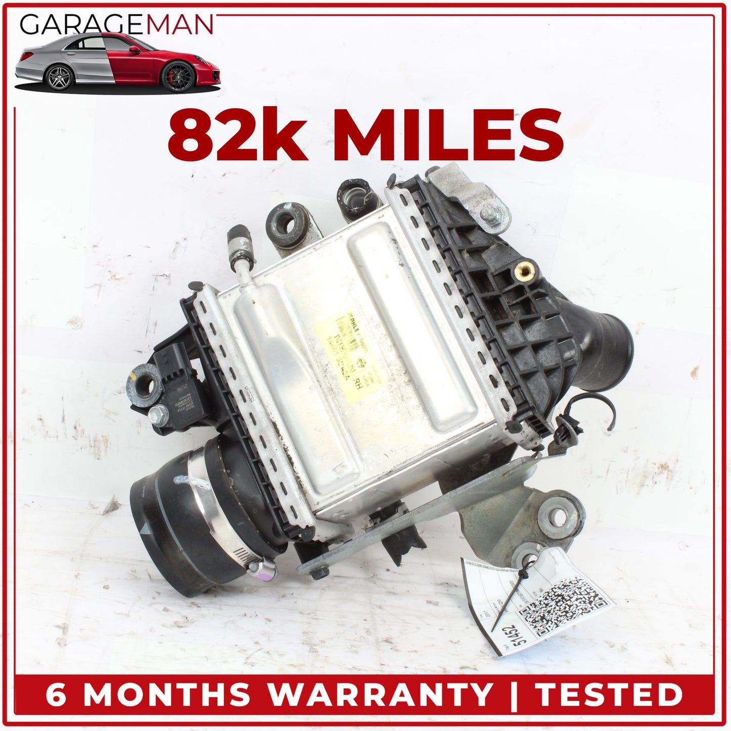 2016-2018 Infiniti Q50 Q60 Right Side Turbocharger Intercooler 144615CA0A OEM
