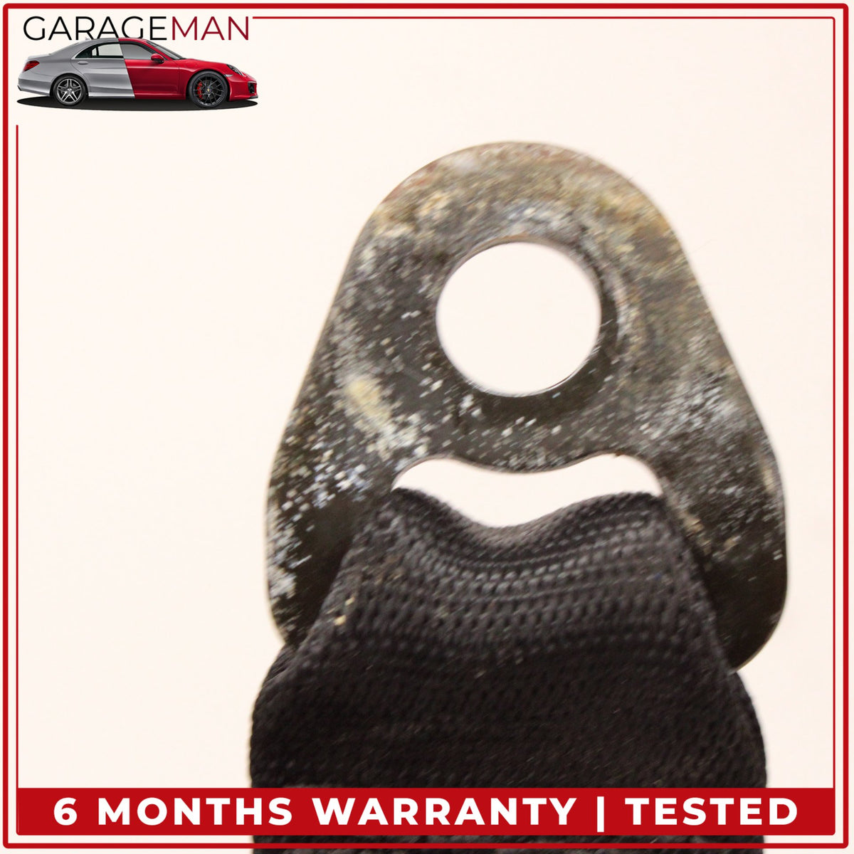 1999-2001 Porsche 911 Carrera Front Left Side Seat Belt Black 99680303300 OEM