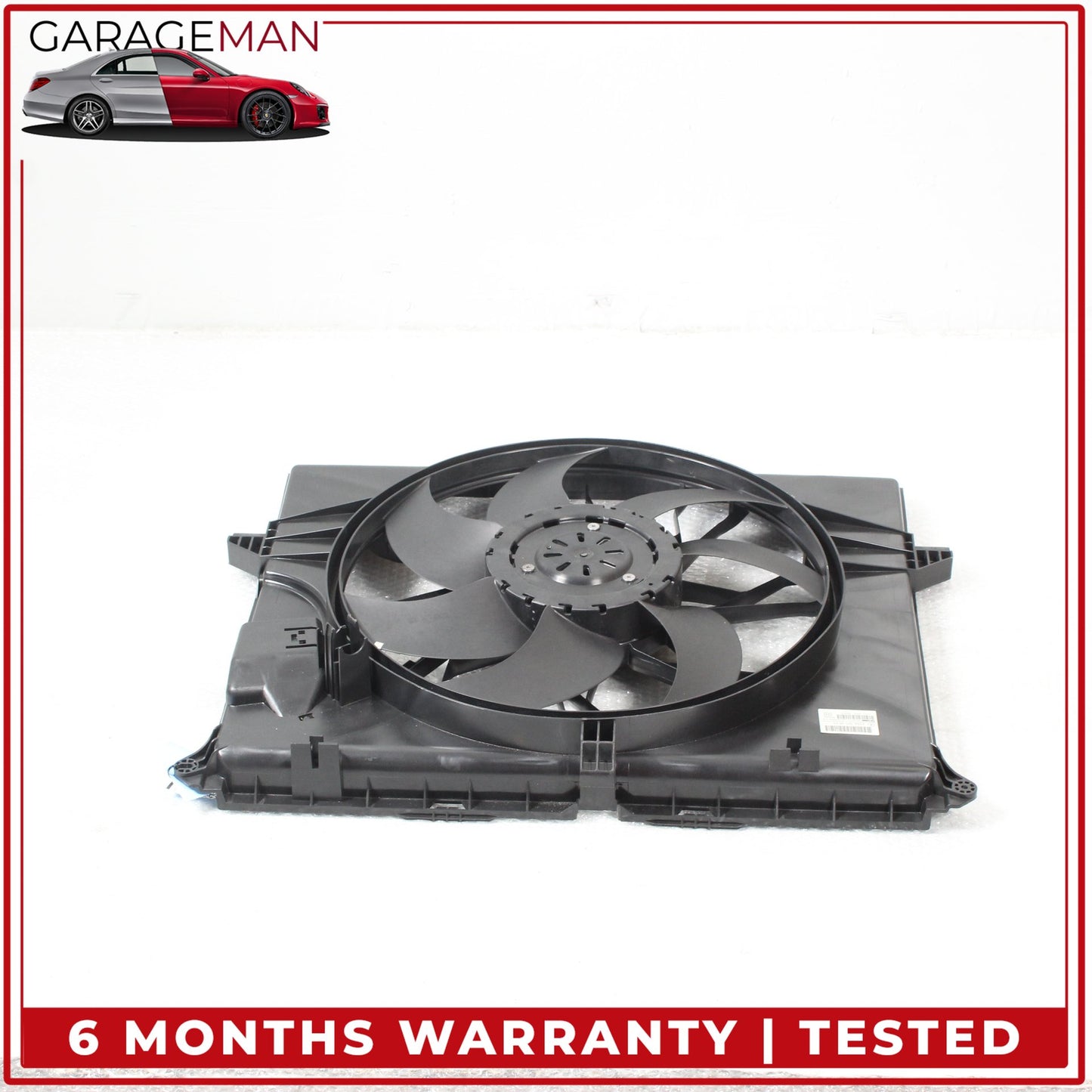 2006-2013 Mercedes W164 ML350 Engine Radiator Cooling Fan Motor Assembly OEM