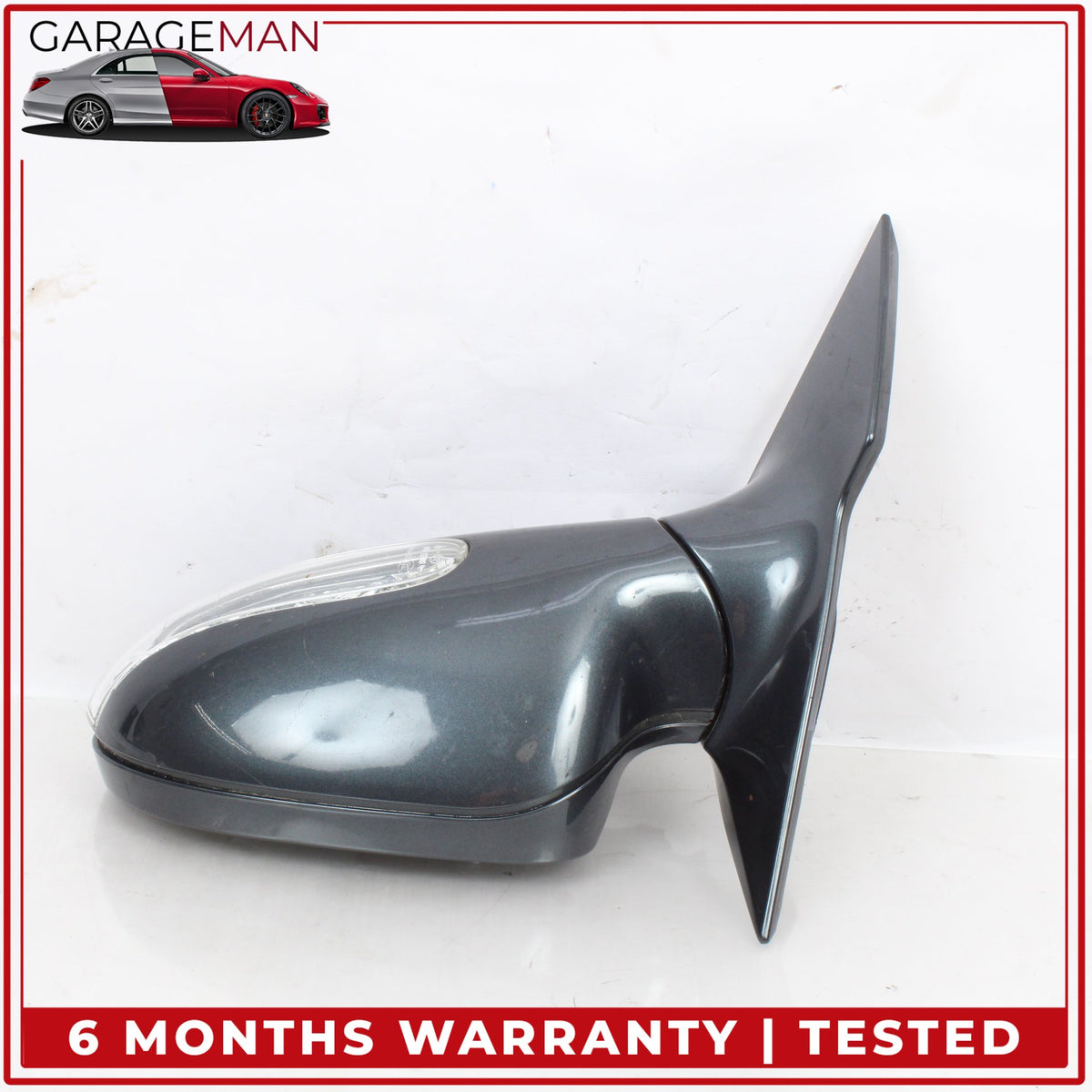 2003-2009 Mercedes W209 CLK350 Front Left Door Rear View Mirror w/o Glass OEM