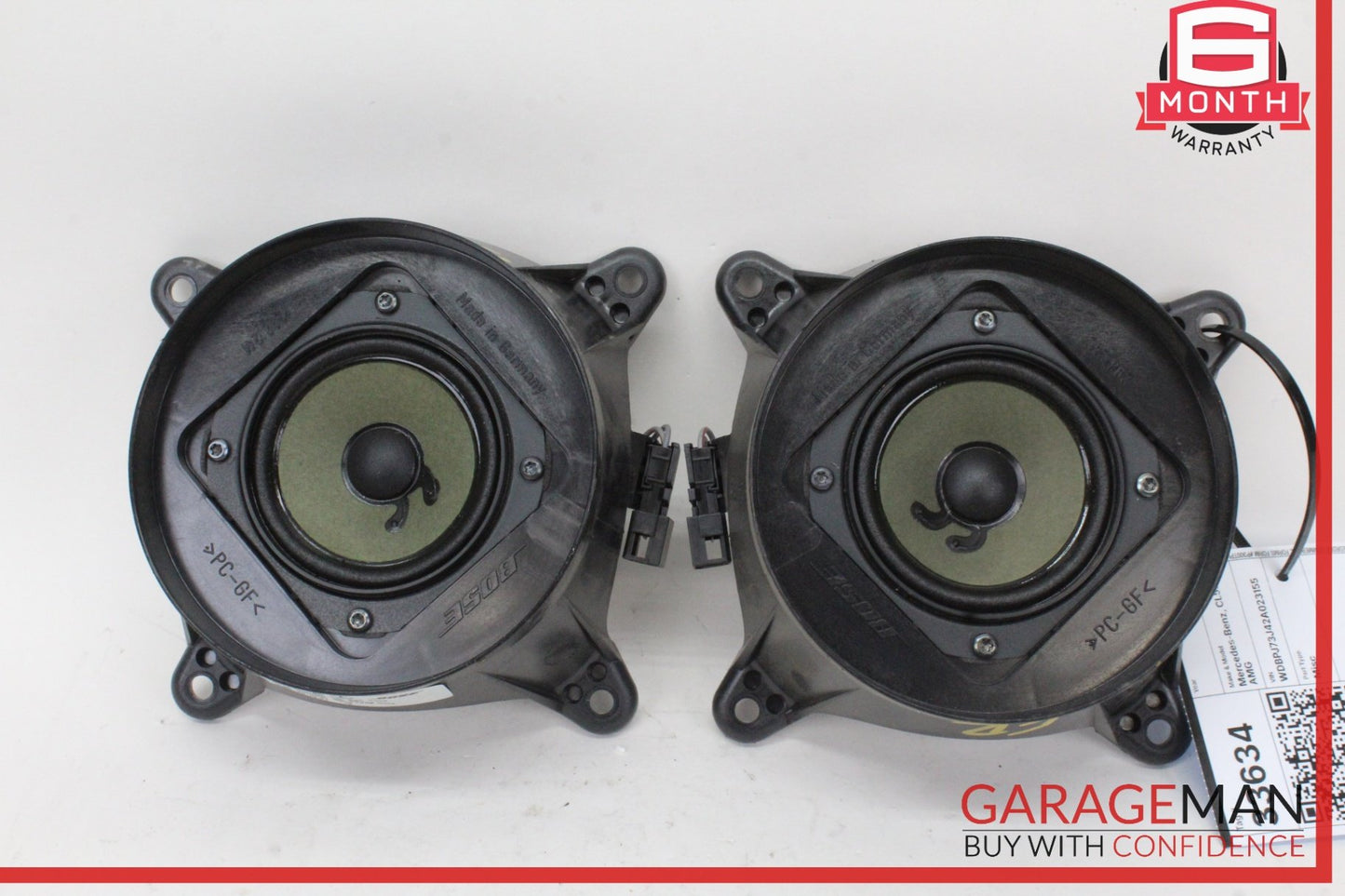 2000-2006 Mercedes-Benz CL55 AMG Coupe Rear Left Right Door Speaker 2158200302