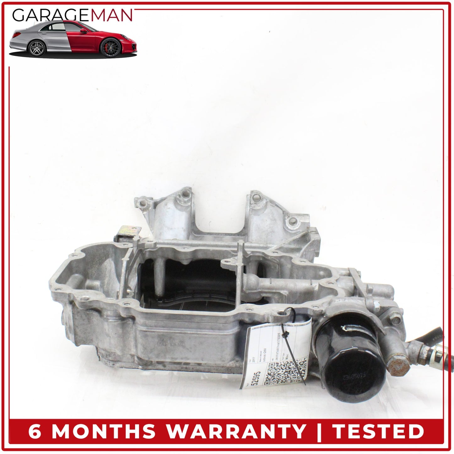 2016-2024 Infiniti Q50 Q60 3.0L Engine Motor Upper Engine Oil Pan 111105CB3B OEM