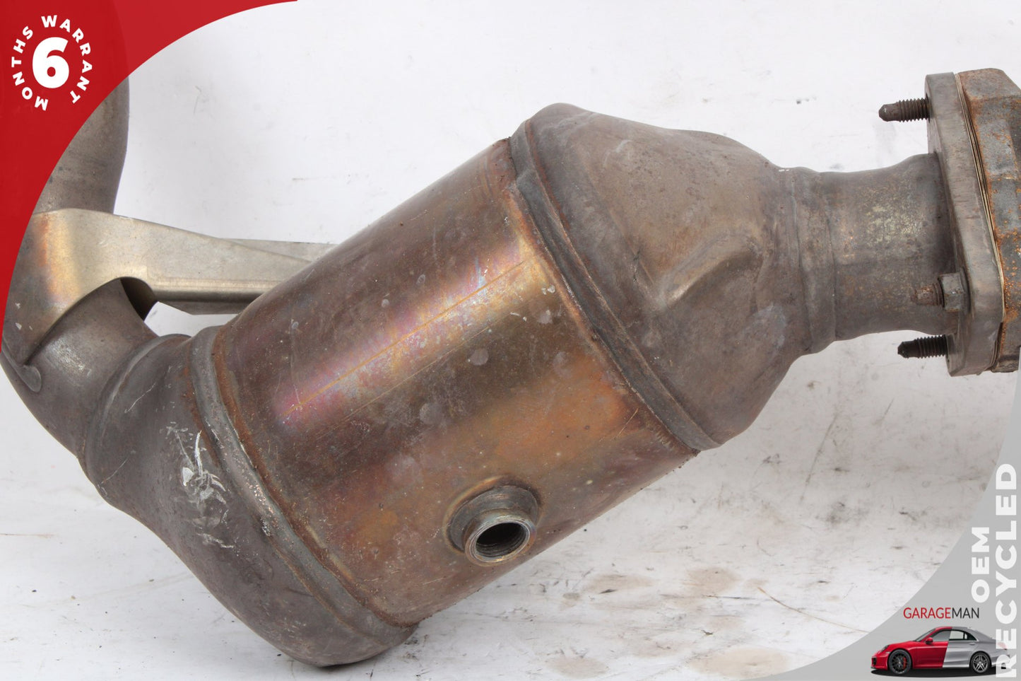 2012-2015 Audi A7 4G Left Exhaust System Pipe Tube w/ Manifold 4G0254200K
