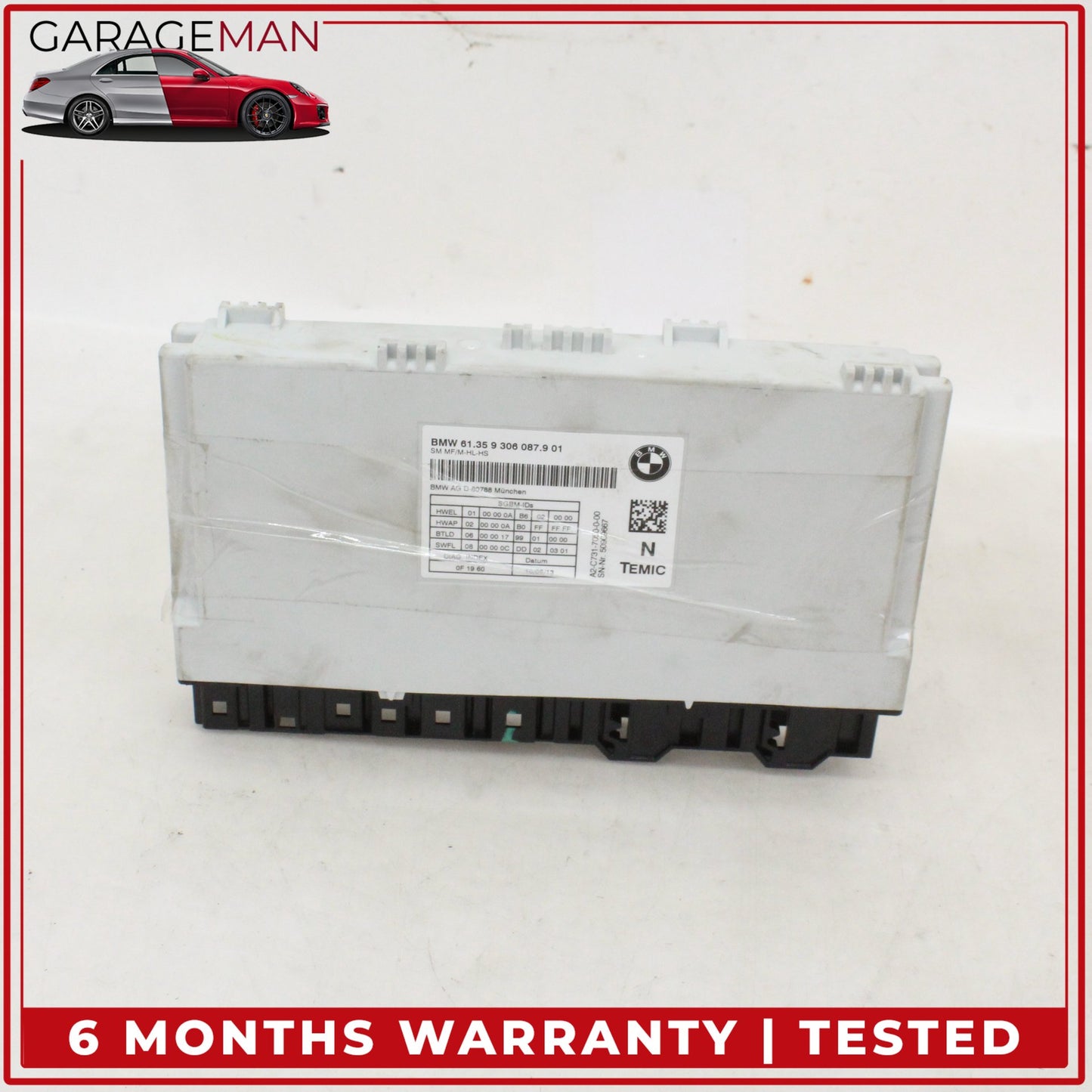 2014-2019 BMW X5 X6 F15 Front Left or Right Side Seat Control Module 9306087 OEM