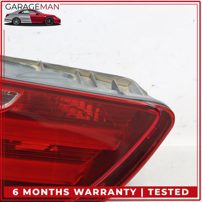 2012-2018 BMW 650i F13 Rear Left Inner Tail Light 7210579 OEM
