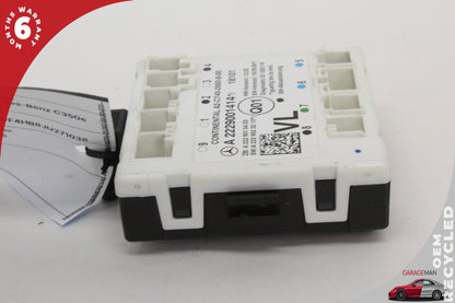 15-18 Mercedes-Benz C350e W205 Sedan Rear Trunk SAM Control Module 2229005914