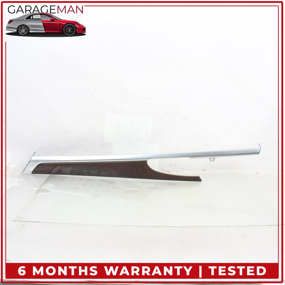 2010-2016 Porsche Panamera 970 Front and Rear Door Trim Cover Panel Wood Set OEM