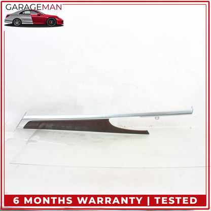 2010-2016 Porsche Panamera 970 Front and Rear Door Trim Cover Panel Wood Set OEM