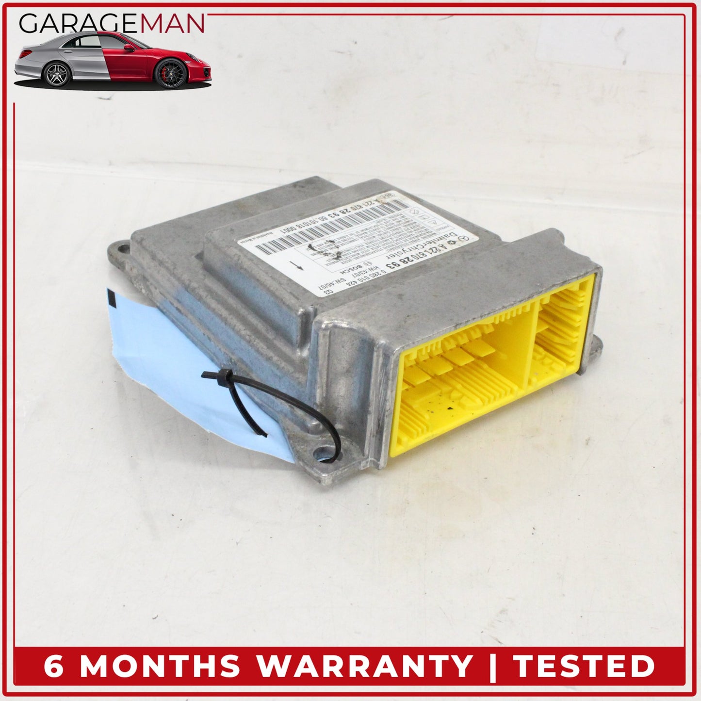 2010-2013 Mercedes W221 S400 Hybrid Airbag Sensor Module Bosch 2218702893 OEM