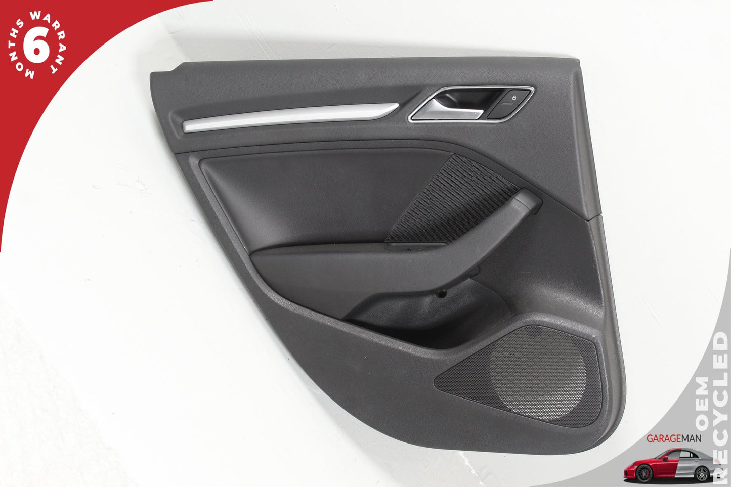 2015-2020 Audi A3 S3 Rear Left Side Door Interior Trim Panel 8V5867305 OEM