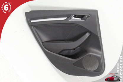 2015-2020 Audi A3 S3 Rear Left Side Door Interior Trim Panel 8V5867305 OEM