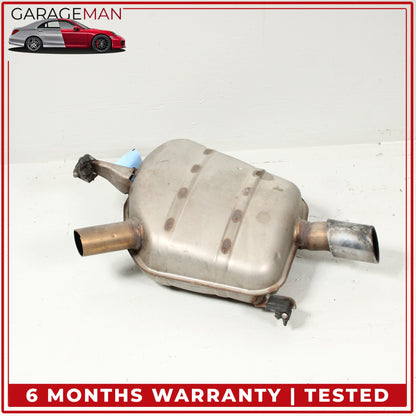 2012-2016 BMW 640i F12 Rear Left and Right Side Exhaust Muffler Set 7646938 OEM