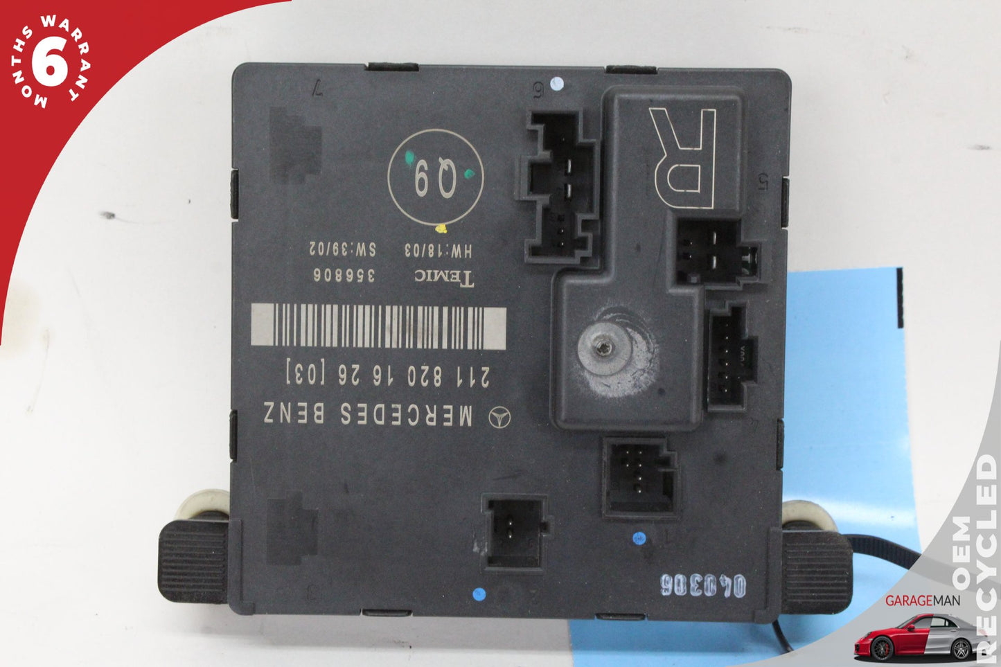 2003-2009 Mercedes W211 E500 Rear Right Side Door Control Module 2118201626 OEM