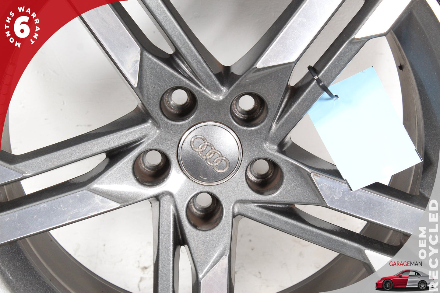 2017-2020 Audi A4 S4 5 Spoke Wheel Rim w/ Michelin Tire 8.0Jx18H2 8W0601025M OEM