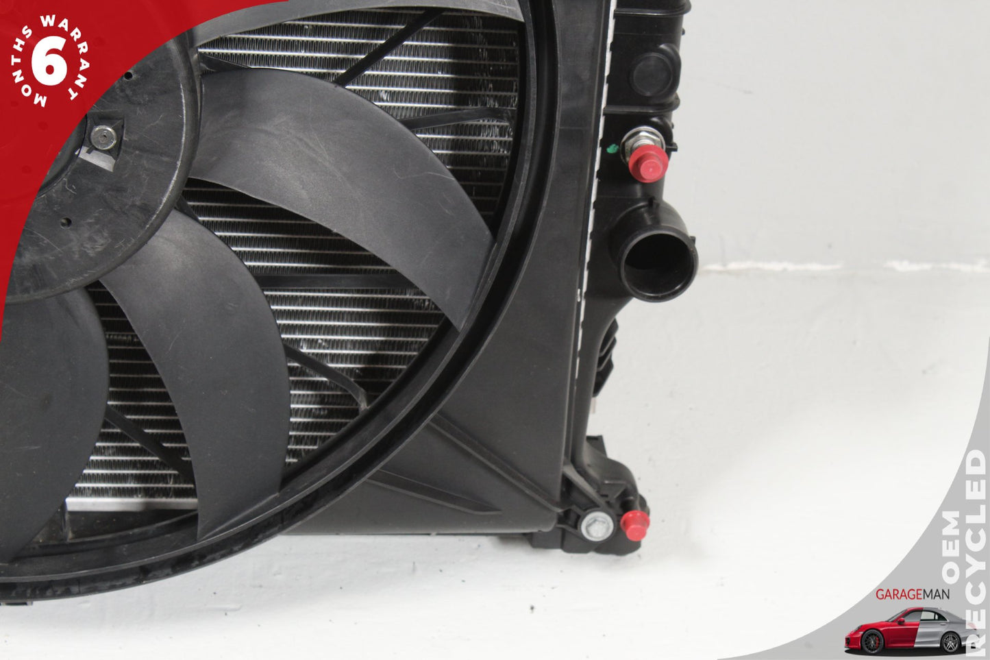 2006-2012 Mercedes-Benz GL450 X164 Station Wagon Engine Cooling Radiator AC A/C Condenser Assembly 2515000703 OEM