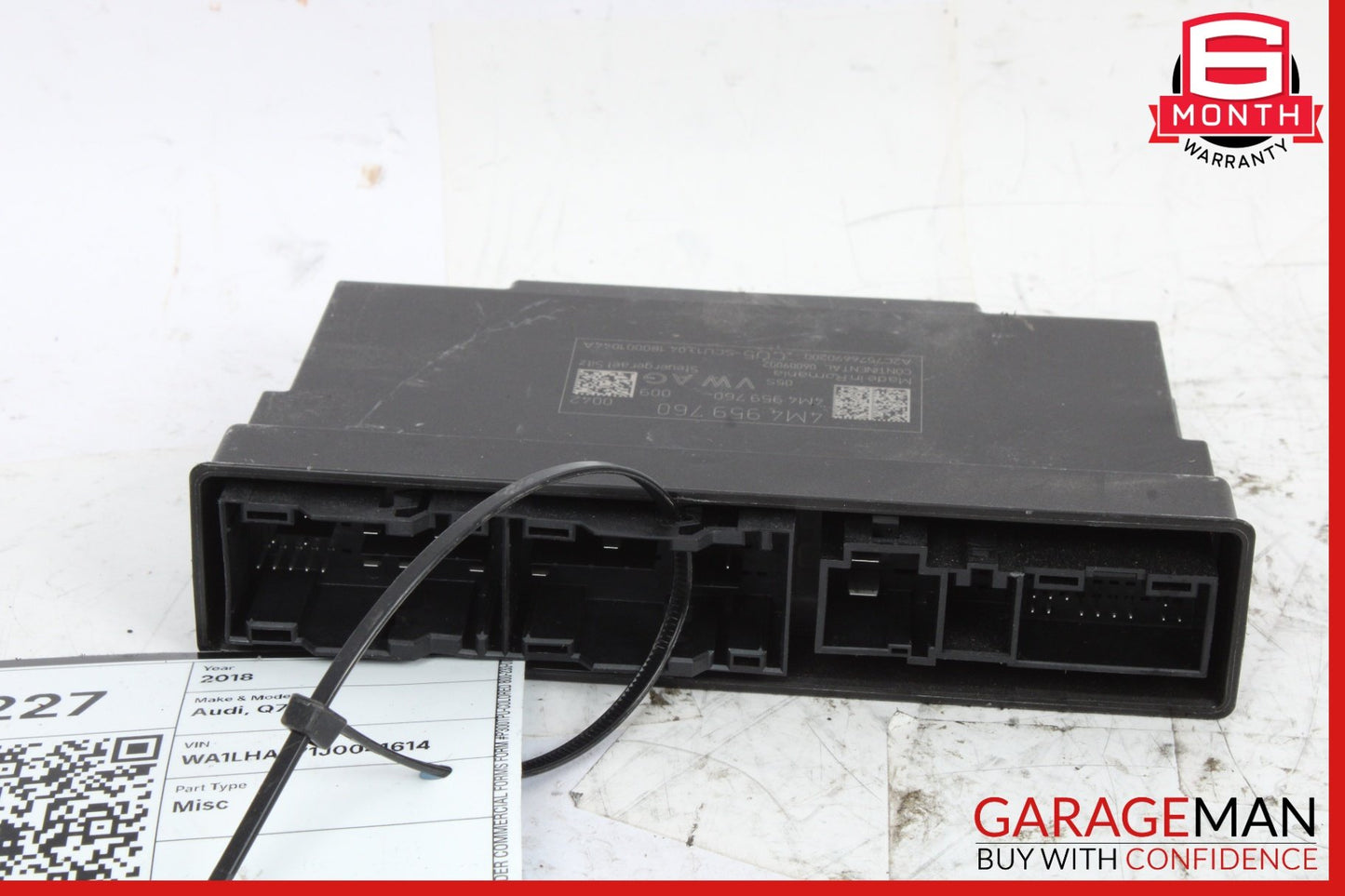 2018-2025 Audi Q7 Q5 SUV Front Left Seat Control Module 4M4959760 OEM