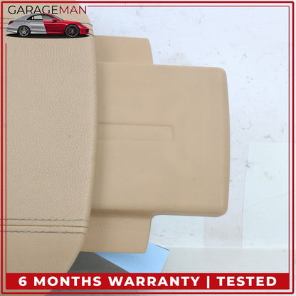 2011-2018 Porsche Cayenne 958 Front Center Console Armrest Lid Cover Beige OEM
