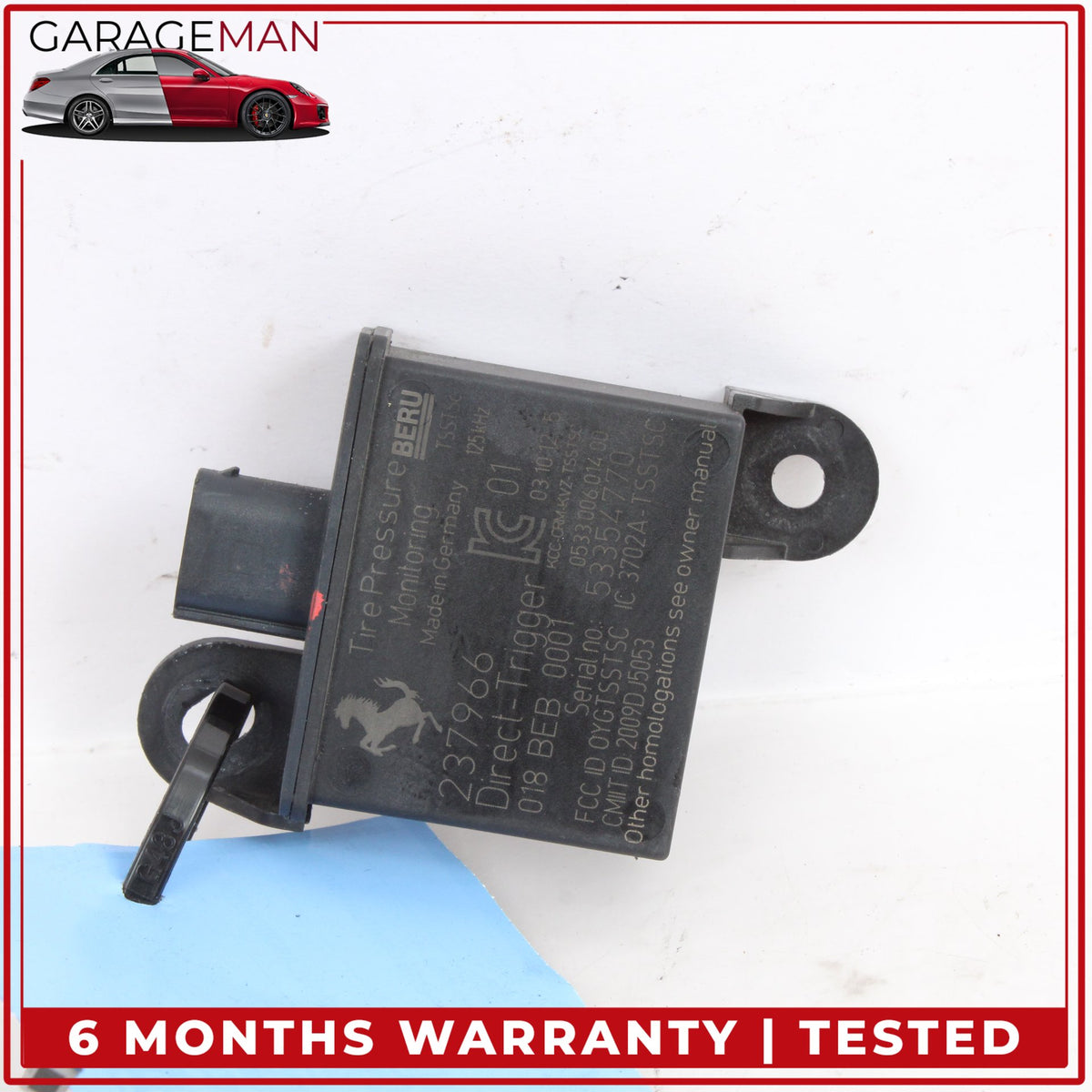 2008-2019 Maserati GranTurismo M145 TPMS Tire Pressure Monitoring Sensor OEM