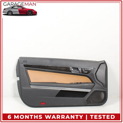 2011-2013 Mercedes W207 E350 E550 Convertible Left Side Interior Door Panel OEM