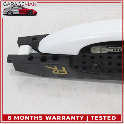 2009-2016 Audi A4 S4 A5 S5 Right Passenger Side Exterior Door Handle White OEM