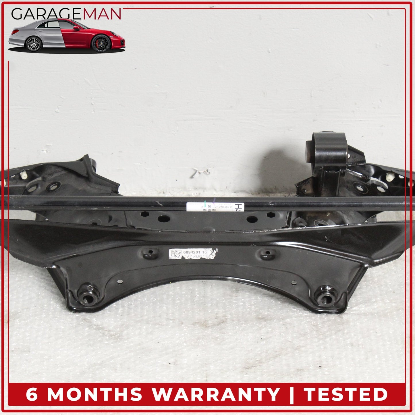 2023-2025 BMW X2 U10 SUV Rear Suspension Subframe Crossmember w/ Stabilizer 6894201