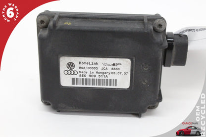 2007-2009 Audi Q7 HomeLink Garage Door Opener Control Module 8E0909511A OEM
