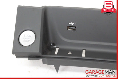2017-2024 Audi A4 B9 Sedan Front Center Tray Power Outlet Engine Start Switch