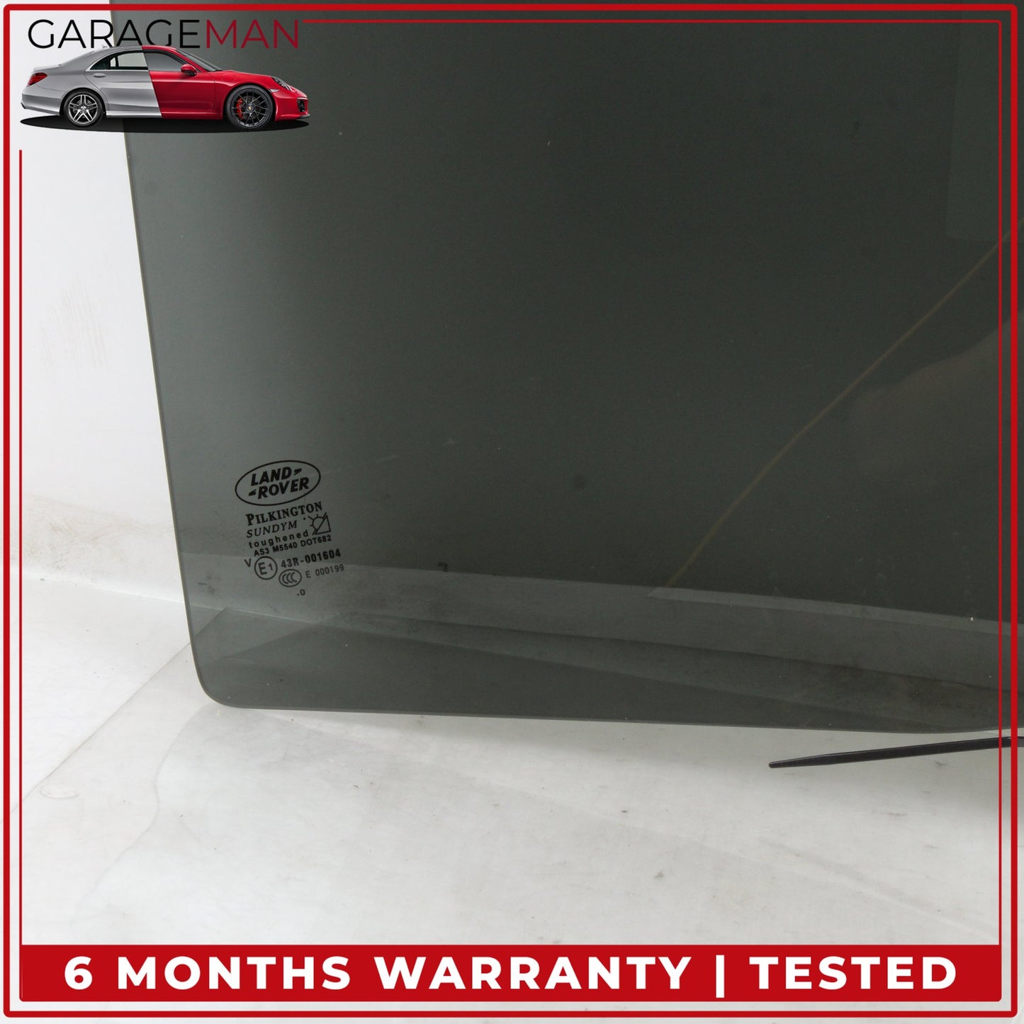 2005-2016 Land Rover LR4 LR3 SUV Rear Left Driver Side Door Window Glass OEM