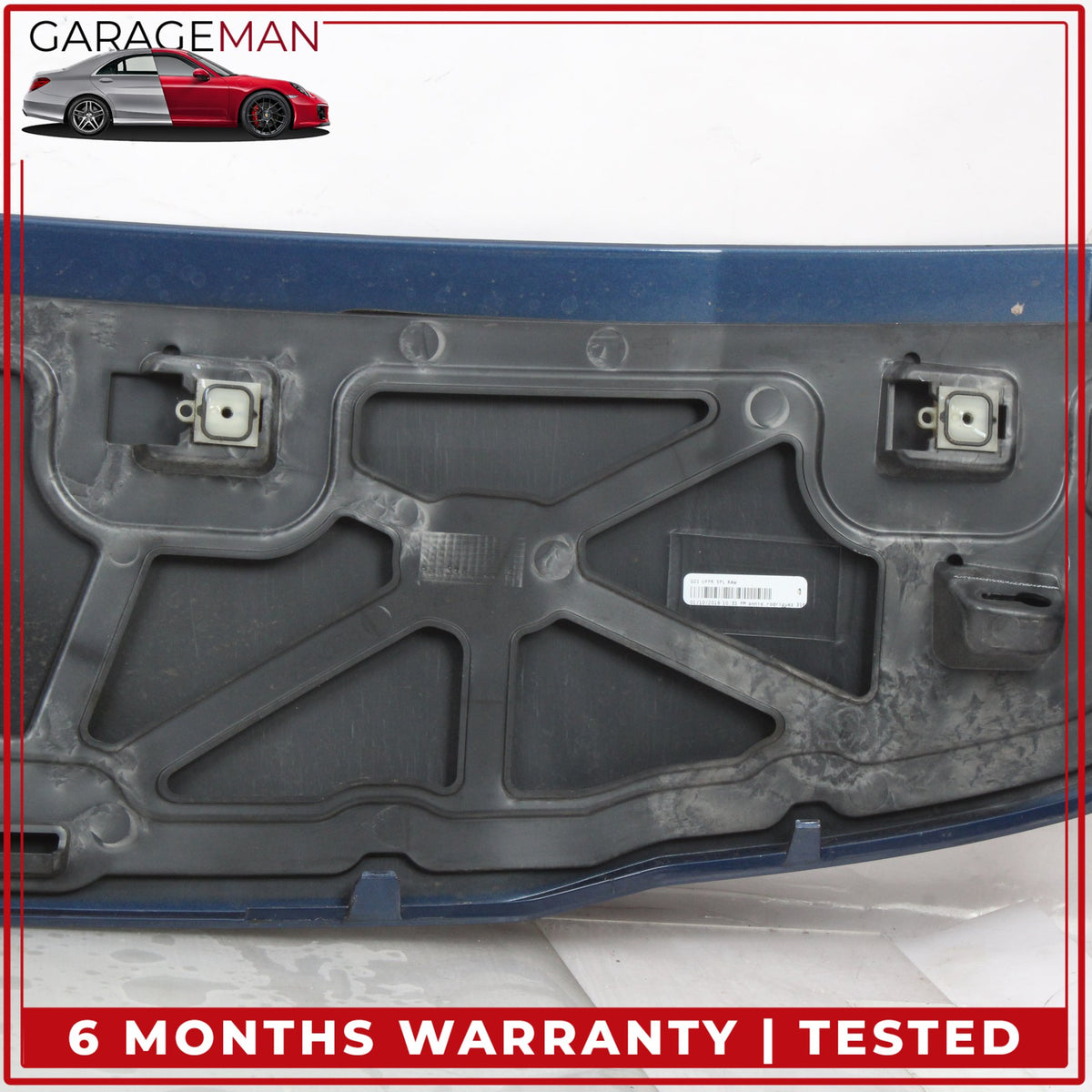 2018-2024 BMW X3 G01 SUV Rear Upper Tailgate Trunk Lid Spoiler Blue Metallic OEM