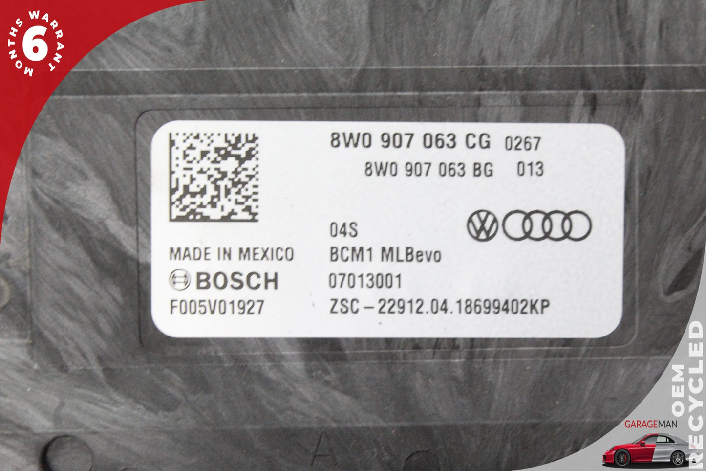 2018-2025 Audi SQ5 Q5 Onboard Power Supply Control Module Unit 8W1907063CG OEM