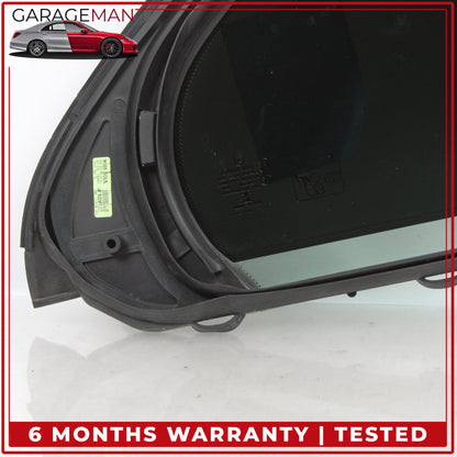 2015-2021 Mercedes-Benz C300 W205 Rear Left Door Fixed Window Glass A2057300555 OEM