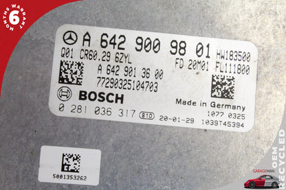 2010-2013 Mercedes-Benz R350 W251 Engine Control Module 6429009801