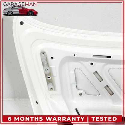 2011-2016 BMW 550i Rear Deck Trunk Lid Panel Alpine White 7240552 OEM