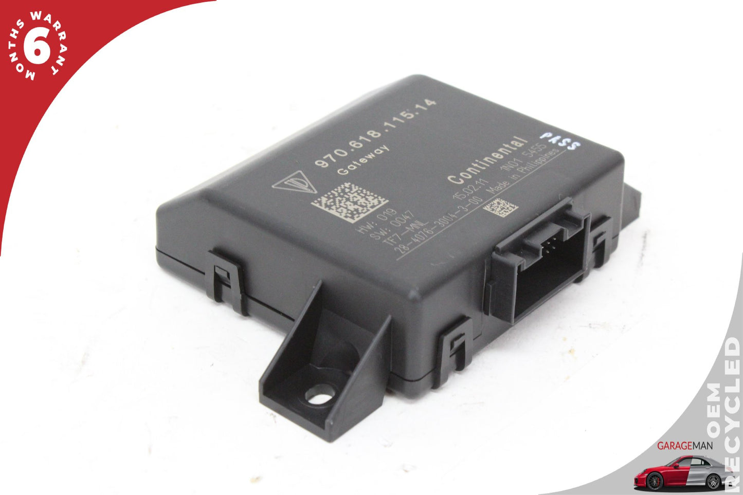 2010-2016 Porsche Panamera 970 Central Gateway Control Module Unit 97061811514