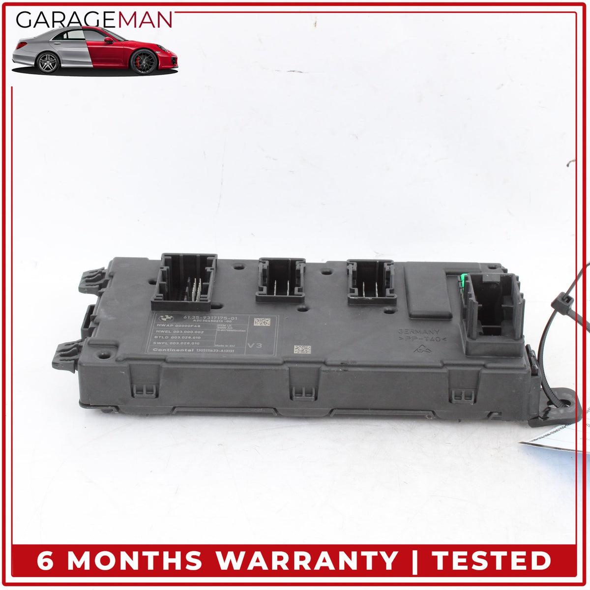 2012-2018 BMW 320i xDrive Rear BCM Body Comfort Control Module Unit 9317175 OEM