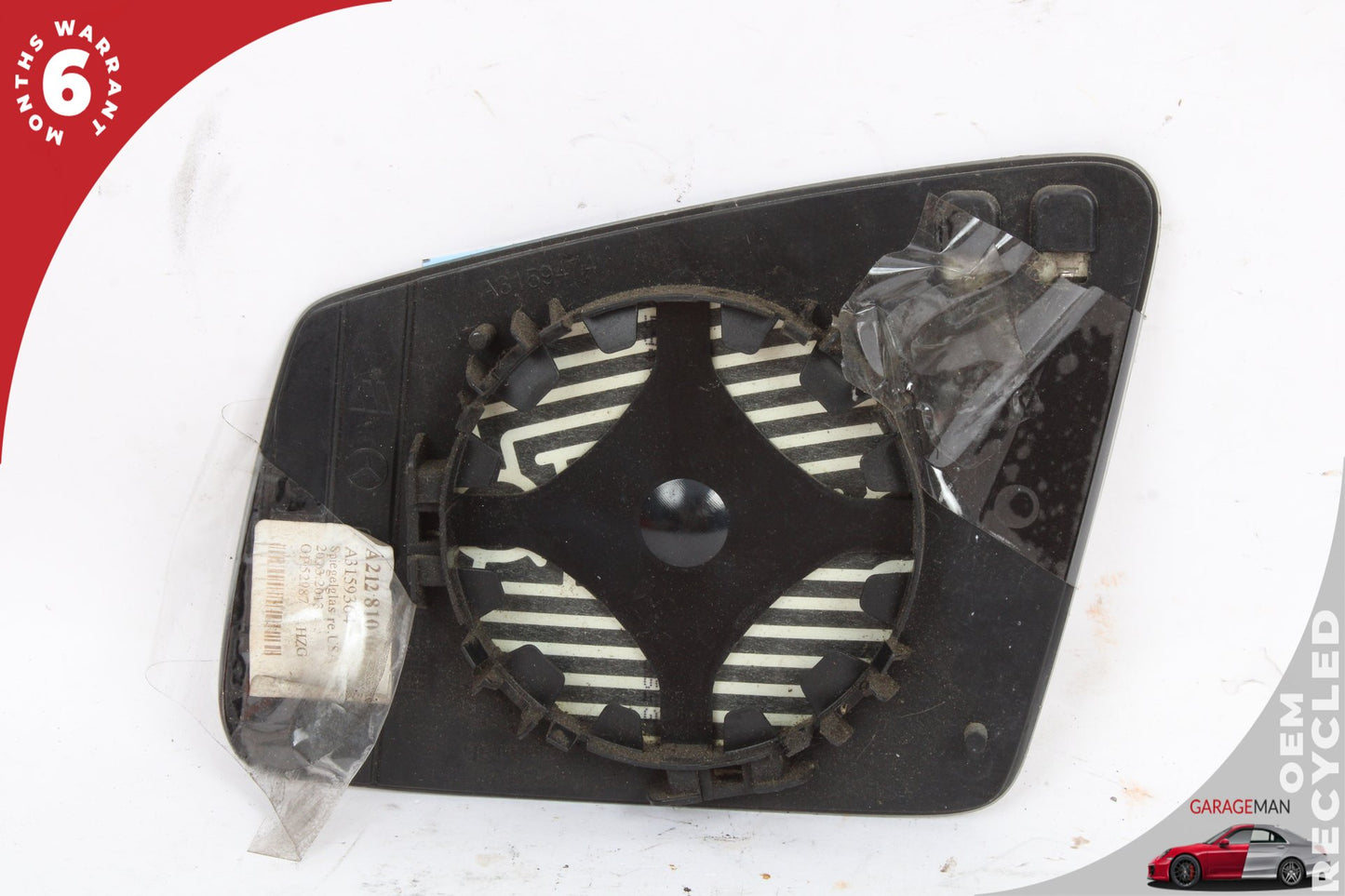 2010-2016 Mercedes W212 E350 C350 CL550 Right Door Mirror Glass 2128100621 OEM