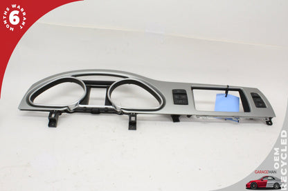 2010-2015 Audi Q7 Front Dash Instrument Cluster Trim Cover Panel w/ Switches OEM