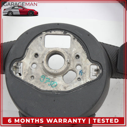 2012-2015 Audi Q7 Front Left Steering Wheel w/ Paddle Shifters 4L0419091AS OEM
