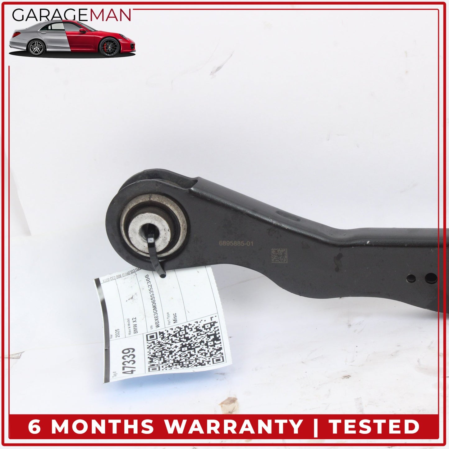 2016-2025 BMW X2 U10 AWD Rear Left or Right Side Upper Control Arm 7915358 OEM