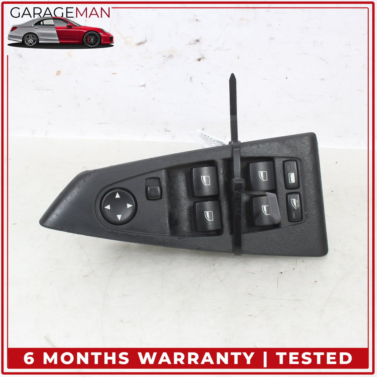 2004-2010 BMW 650i E64 Front Left Driver Door Master Window Switch Control OEM