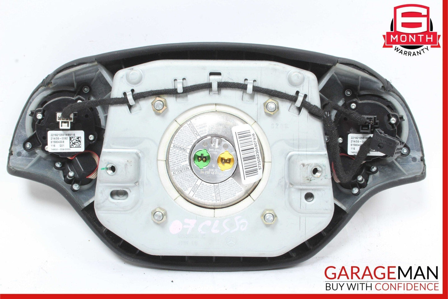 07-10 Mercedes CL550 S550 S450 Steering Wheel Airbag Air Bag Assembly