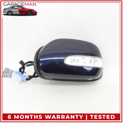 2007-2008 Mercedes X164 GL550 Front Left Side Door Rear View Mirror Blue OEM