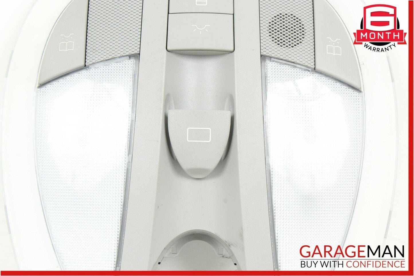 06-11 Mercedes W219 CLS550 Interior Top Upper Dome Light Reading Map Lamp Gray