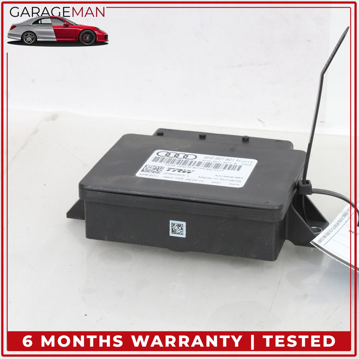 2011-2018 Audi A8 S8 A6 Electronic Parking Brake Control Module 4H0907801H OEM