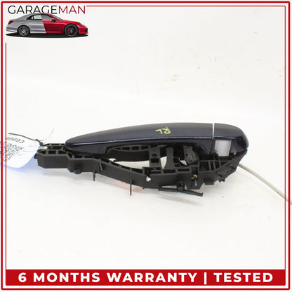 2014-2020 BMW 430i F36 Rear Left Driver Side Exterior Door Handle Blue OEM